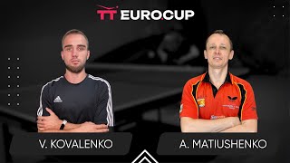 1135 Viacheslav Kovalenko  Andrii Matiushenko 14102024 TT EuroCup Ukraine Master TABLE 4 [upl. by Jochebed]