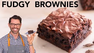 The BEST Fudgy Brownie Recipe [upl. by Llemmart]