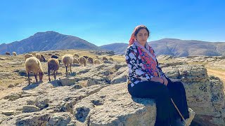 IRAN nomadic life  daily routine village life of Iran  Nomadic lifestyle of Iran [upl. by Bourke]