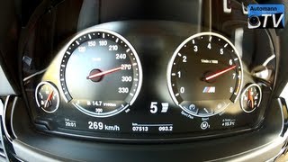 2013 BMW M6 Coupe 560hp  0270 kmh acceleration 1080p FULL HD [upl. by Ardnwahs342]