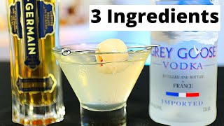 Lychee Martini recipe [upl. by Olihs]