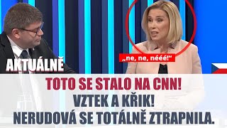 TOTO SE STALO na CNN Nerudová se TOTÁLNĚ ZTRAPNILA v živém přenosu [upl. by Leonanie]