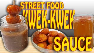 HOW TO MAKE KWEK KWEK SAUCE  FILIPINO STREET FOOD SAUCE [upl. by Glarum335]