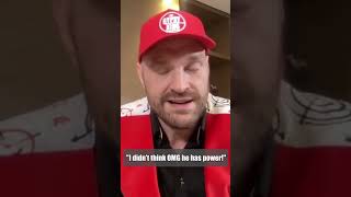 Tyson Fury quotDidnt Thinkquot About Deontay Wilders Power  shorts [upl. by Letney]