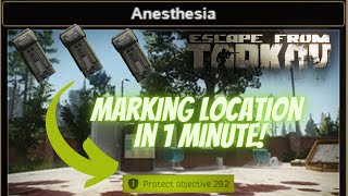 Anesthesia Escape From Tarkov Under a Minute Guide Shoreline Prapor eft [upl. by Wagner]