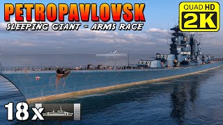 Cruiser Petropavlovsk  Textbook petro gameplay [upl. by Brocky]