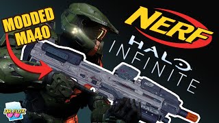 Modded Nerf Halo Infinite MA40 hits 170 FPS [upl. by Livy]