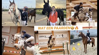 Internationaal Eventing Kronenberg  Juniors Cup Springen  DEEL 1 ✰vlog 260✰ Kristy Snepvangers [upl. by Anaeda]