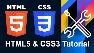 Learn HTML5 amp CSS3  Crash Course for Beginners [upl. by Airitak]