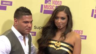 Ronnie OrtizMagro Sammi Giancola at 2012 MTV Video Musi [upl. by Ivetts932]