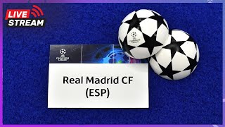 Champions League 202324 group stage draw  Real Madrid [upl. by Loferski]