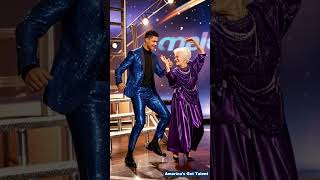 Grandmother and grandson combine to explode the Americas Got Talent stage talent [upl. by Philbin]