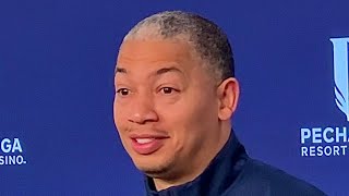 Tyronn Lue Reacts To Clippers First Win At Intuit Dome Against Spurs [upl. by Sterne]