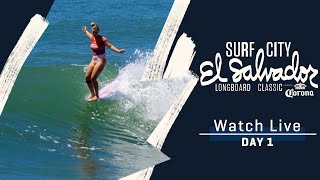 WATCH LIVE Surf City El Salvador Longboard Classic  Day 1 [upl. by Novoj874]