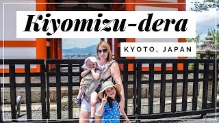 KiyomizuDera Temple  Higashiyama Street Food and Shopping Tour in Kyoto Japan [upl. by Henricks]