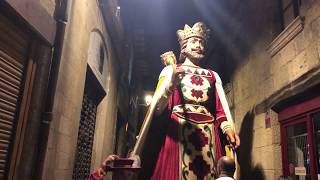 Festa Major Solsona 2019  Capta dels Gegants  Passacarrers carrer Castell [upl. by Amme194]