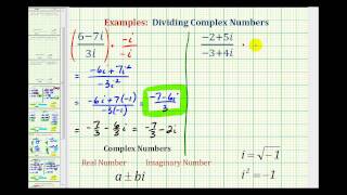 Ex Dividing Complex Numbers [upl. by Omidyar]