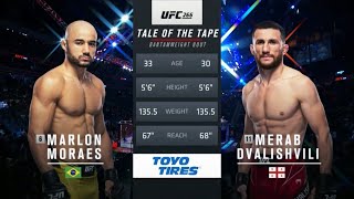 UFC 266 Moraes vs Dvalishvili Full Fight Highlights [upl. by Amargo719]