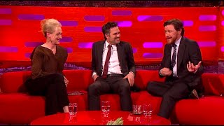 The Graham Norton Show with James McAvoy Meryl Streep Mark Ruffalo 09 Jan 2015 [upl. by Eeclehc]