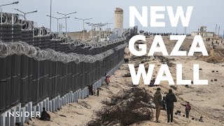 Egypt Is Silently Building A Massive Wall On Its Gaza Border  Insider News [upl. by Pomfrey]