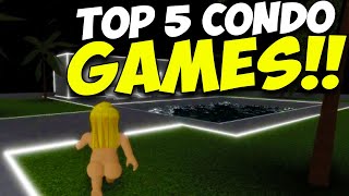 Top 5 Roblox Condo Games and WHERE TO FIND THEM [upl. by Marie-Jeanne]