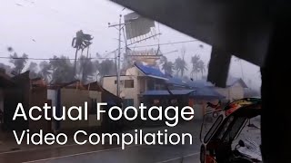 Video Compilation  Super typhoon Odette  Rai  Actual footage in the PHilippines Dec 16  17 2021 [upl. by Somar]