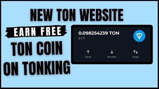 Tonking Review  Claim Free Ton Coin Every Hour Get Paid Instantly [upl. by Lita335]