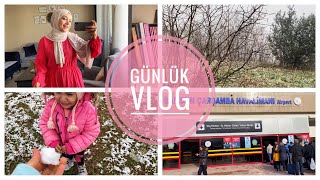 GUNLUK VLOG  NISAN  KOY ZIYARETI  UMRE YOLCUSU ✅ [upl. by Arebma335]