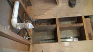 Moving Kitchen Plumbing to a New Location [upl. by Carmine]