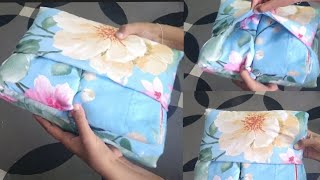 best way to fold bedsheet with pillow coversperfectlyspacesaving [upl. by Intisar209]