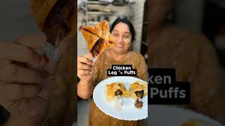 Chicken Leg Puffs🍗🤤😍 puffsrecipe chickenpuff recipe food [upl. by Lanctot]