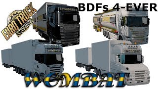 ETS2 135  How to turn RJL and SCS trucks into Rigids aka BDFs aka Tandems [upl. by Cristine771]