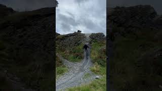 Antur Stiniog Black Rock Drop amp Field Jumps mtb downhill [upl. by Anaeg]