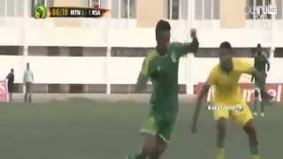 Mauritania South Africa 3 1 All Goalsamp Highlights CAN Qualification 592015 [upl. by Llydnek]