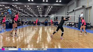 AVBC 18 2024 Lone Star Classic  Day 1 Match 1 set 1 vs AVA TX 18 Power [upl. by Repohtsirhc]