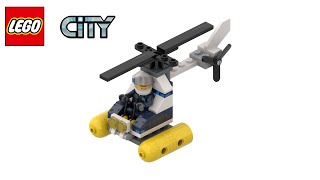 LEGO City 30011  Police Boat  2010 [upl. by Lance]