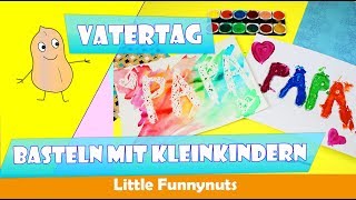 Süße Bastelideen zum Vatertag  DIY Karten  Vatertagsgeschenk  basteln mit Kindern [upl. by Tarrel]