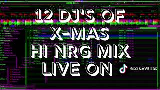 12 DJs Of Christmas Hi NRG Mix [upl. by Aicatsal]