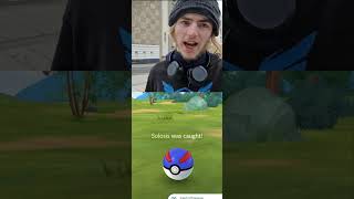 ✨️I Caught a SHINY SOLOSIS in Pokémon GO✨️ pokemon shorts [upl. by Delija]