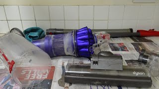 ASMR  How To Clean The Dyson DC40 Corded Upright Vacuum Cleaner [upl. by Ycniuqed]