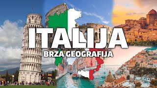 ITALIJA  SVE O ITALIJI  Brza Geografija [upl. by Ahsitahs]