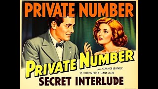 Private Number Secret Interlude  1936 Comedy  Drama  Romance  Classic Movie [upl. by Azarcon]