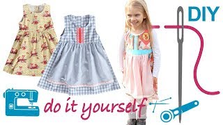 DIY Dirndl nähen für Anfänger – mit Knöpfen und Schürze – Zierstoff Schnittmuster „Judith“ [upl. by Suiravad]