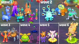 Ethereal Workshop  Full Song Compilation Wave 1  Wave 6  My Singing Monsters [upl. by Jaquenetta]