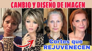 CORTE DE CABELLO FEMENINO 2022 ANTES Y DESPUÉS CAMBIO Y DISEÑO DE IMAGEN [upl. by Bary230]