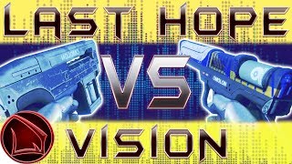 Destiny 2 Last Hope vs The Vision – Best PvP Burst Sidearm InDepth Review [upl. by Port]