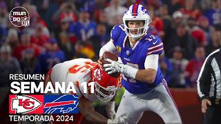 Kansas City Chiefs vs Buffalo Bills  Resumen NFL en español  Semana 11  NFL Highlights 2024 [upl. by Scopp]