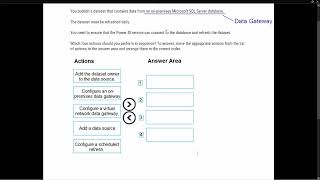 PL 300 Test Prep  Power BI and a Data Gateway [upl. by Ninon]