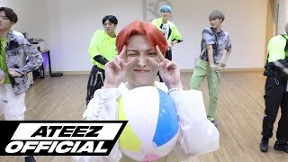 ATEEZ에이티즈  WAVE Dance Practice 우당탕탕 큐티 ver [upl. by Enalahs506]