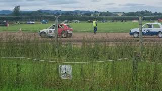 John Gaffney Lap of Honour North Shropshire Autograss Club 21st July 2024 [upl. by Alyam]